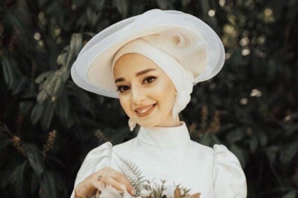 کلاه حجاب عروس