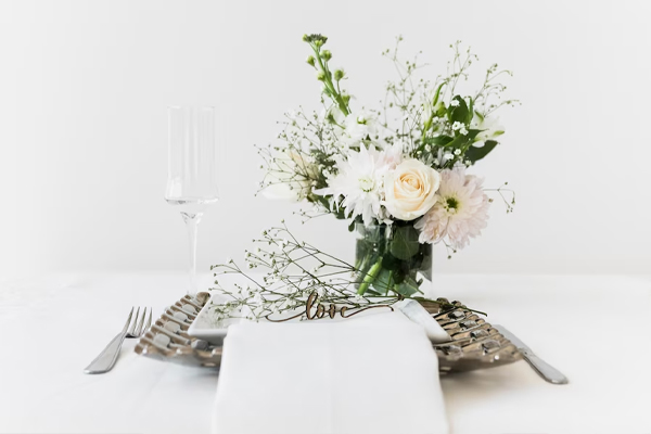 ایده میز شام عروسی زیبا و مدرن