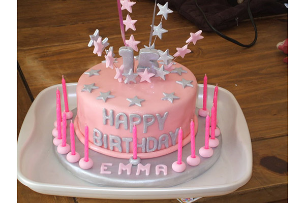 انواع تزئین کیک تولد دخترانه